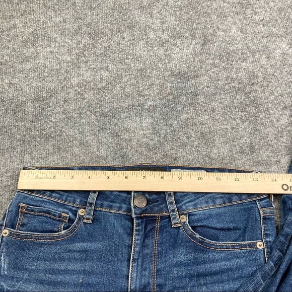 Aeropostal high waisted ankle jegging 4 distressed - Picture 10 of 11